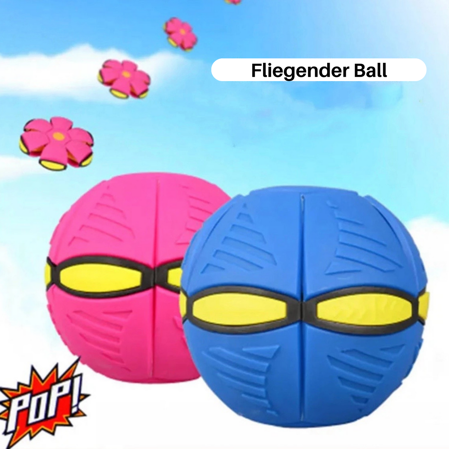 Hundespielzeug "Fliegender Ball"