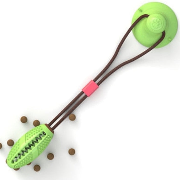 "TugToy" - Saug-Ballspielzeug. Für Zahnreinigung und Fütterrung (50% Rabatt).