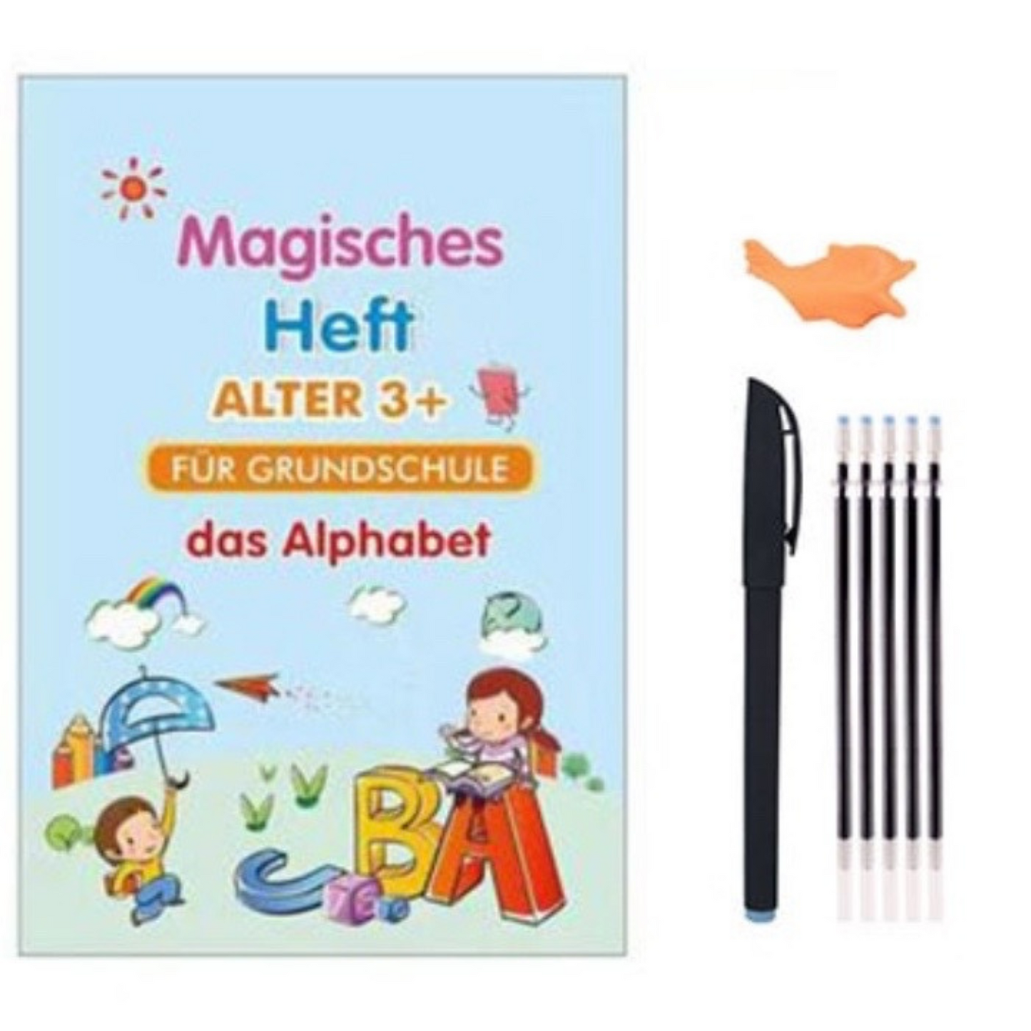 Magische Kinderschreibhefte + Kostenloser Schreibstift (50% Rabatt)